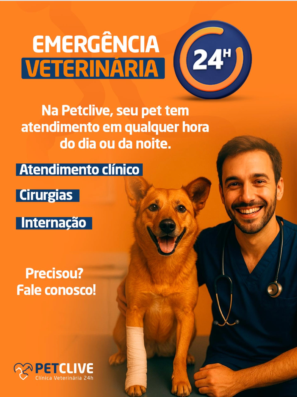 Exemplo de posts criados com InstaVet